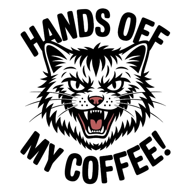 Grumpy Kaffeekatze