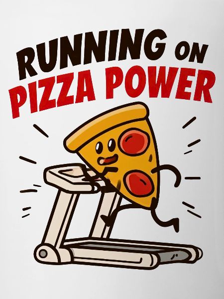 Pizza Power Laufbandheld