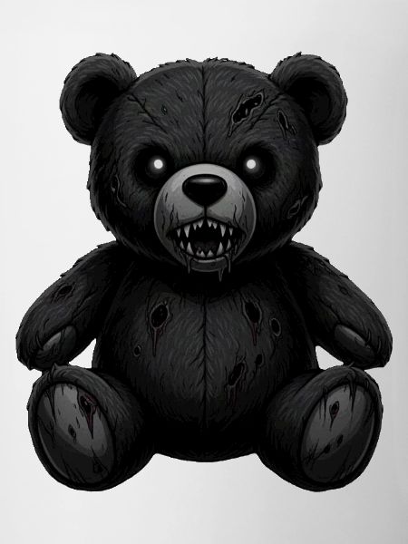 Gruseliger Halloween Teddybär 