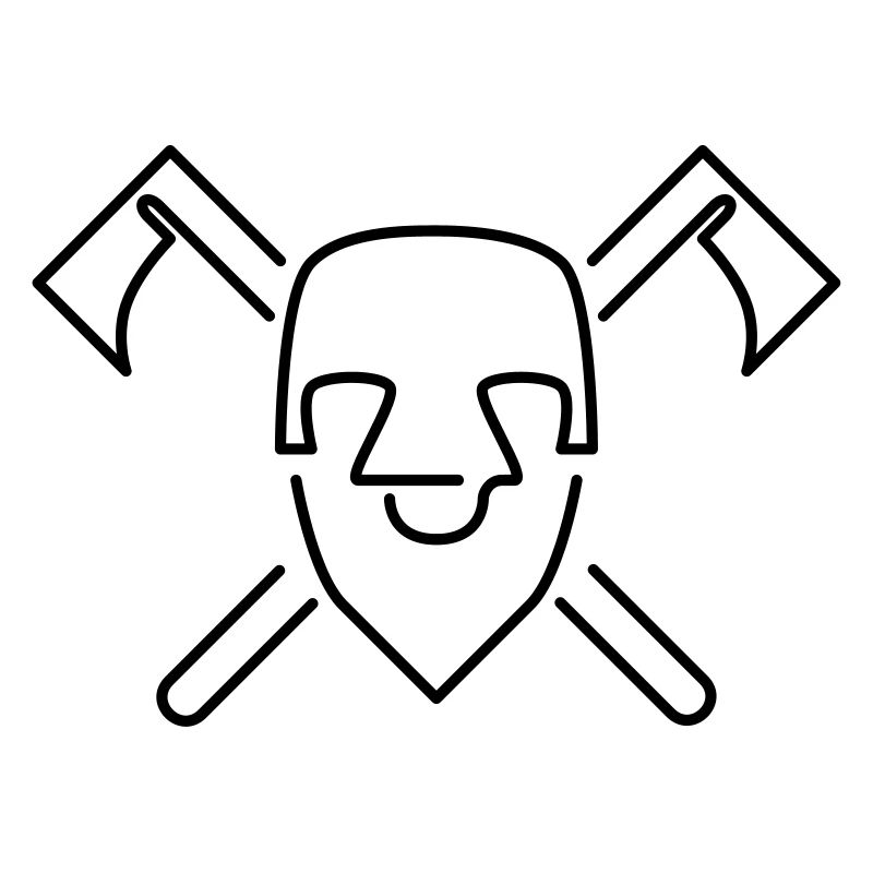 Minimal Wappen Zwerg