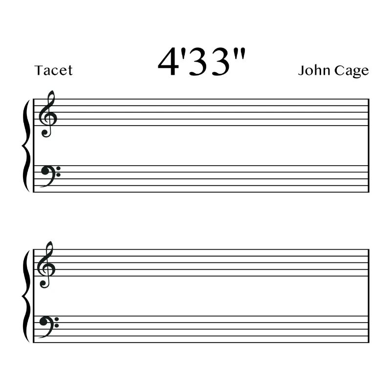 4'33'' John Cage