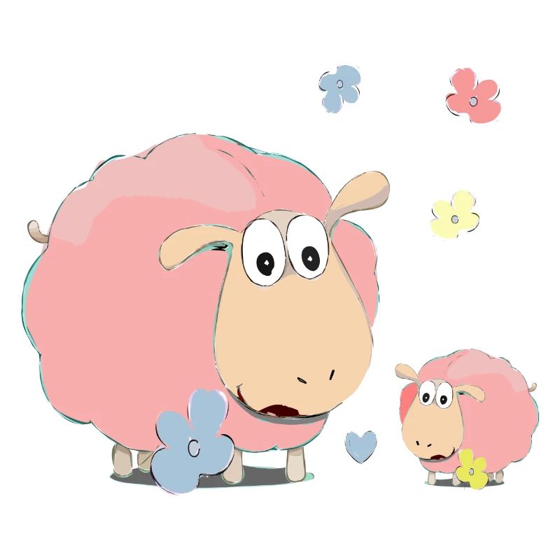 Pink sheep