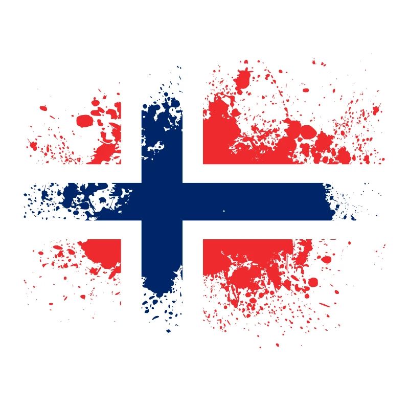 Norway Norway flag patch gift idea