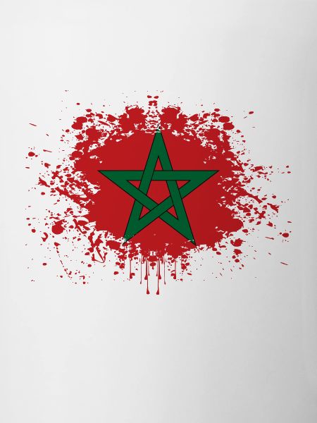 Marokko Flagge Morocco Geschenkidee