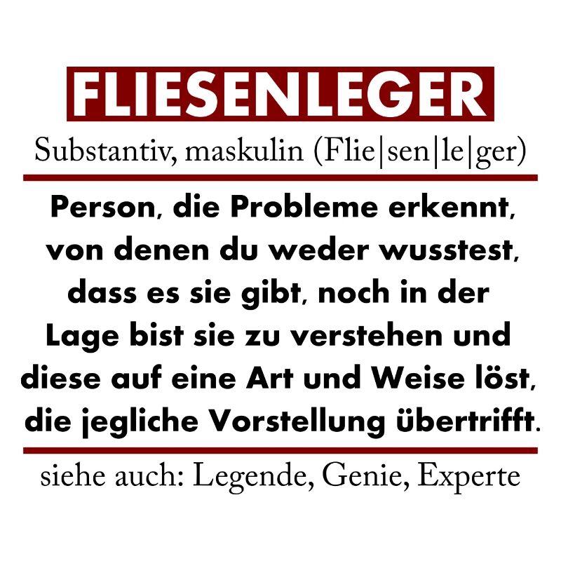 Fliesenleger