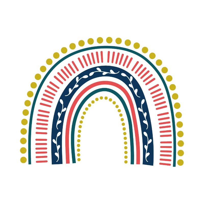 boho rainbow bunt