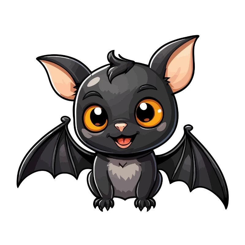 Fledermaus Niedlich Illustration