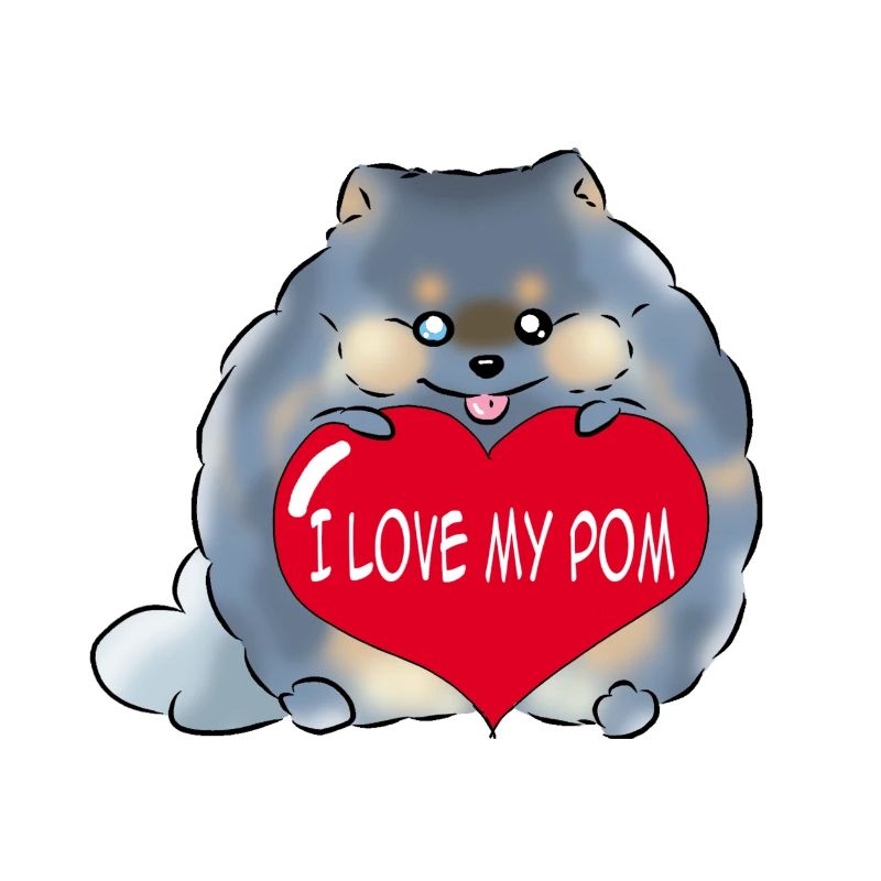 J’adore mon Pom Merle