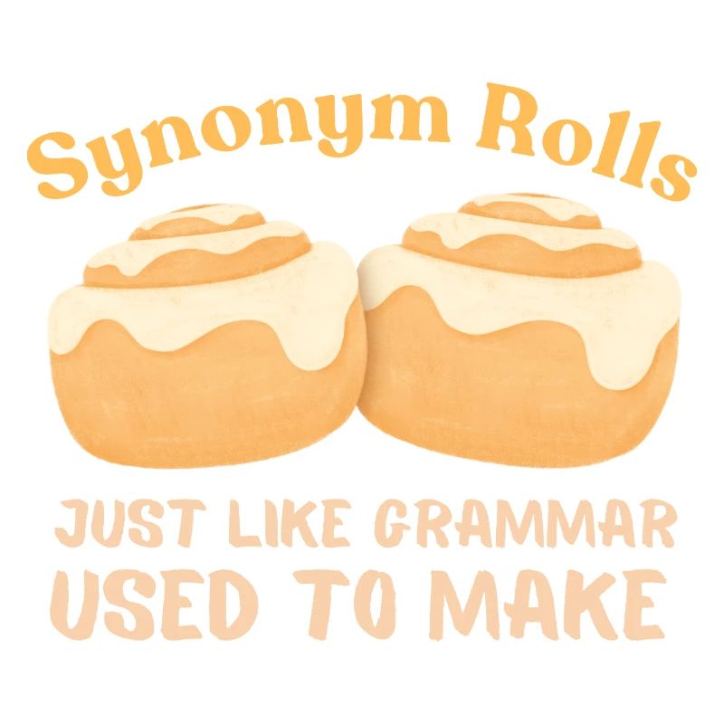 Synonym Rolls Grammatik Humor Design