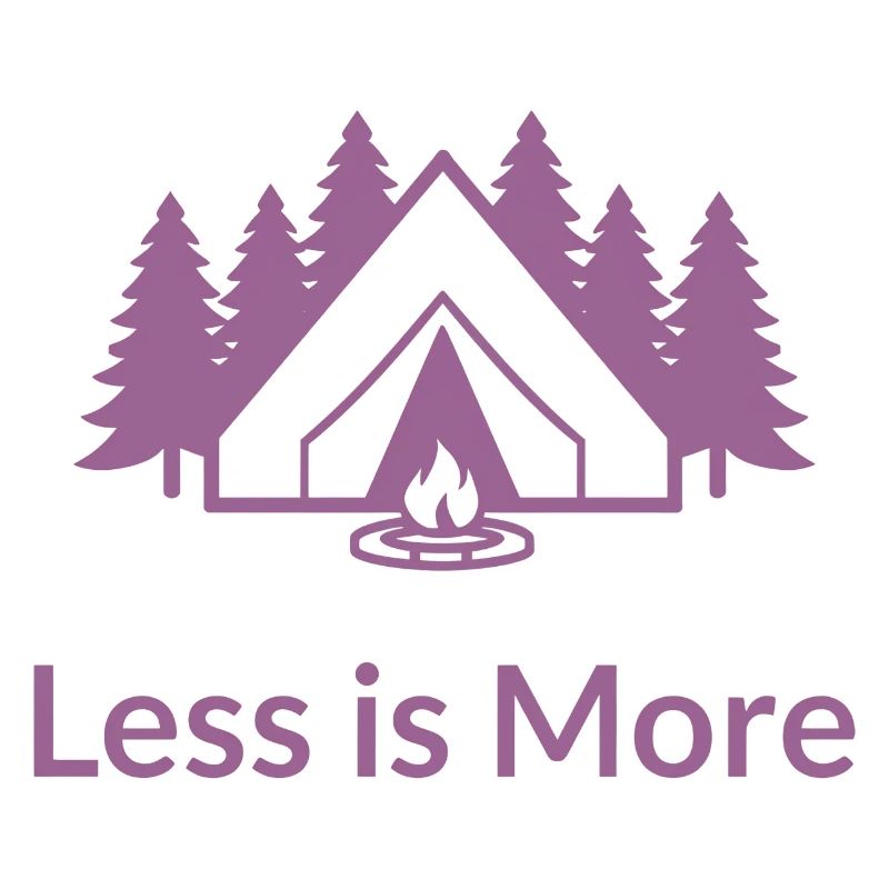 Less is more – Camping Forest minimaliste