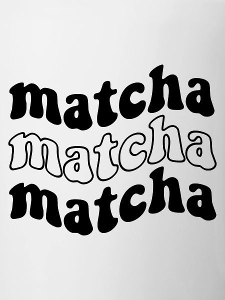 Matcha Matcha Matcha – Trendy SVG Design