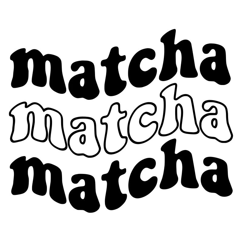 Matcha Matcha Matcha – Design SVG tendance