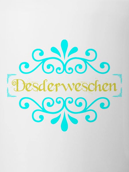 Deswerweschen Ornament Glitzer