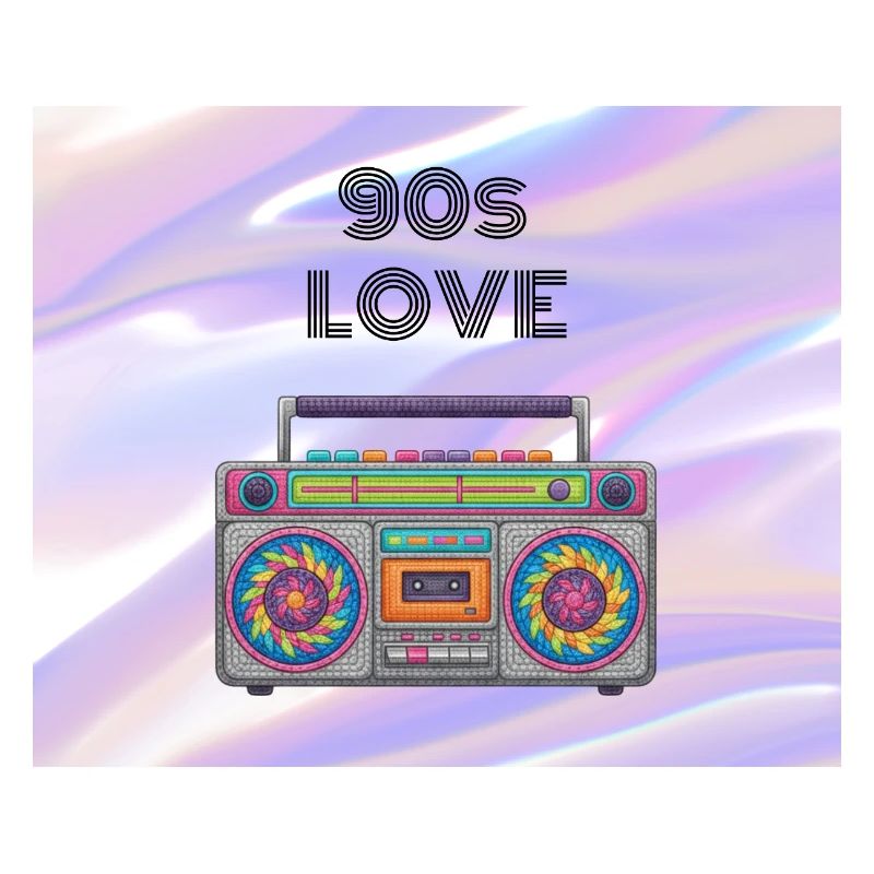 90s Liebe Boombox