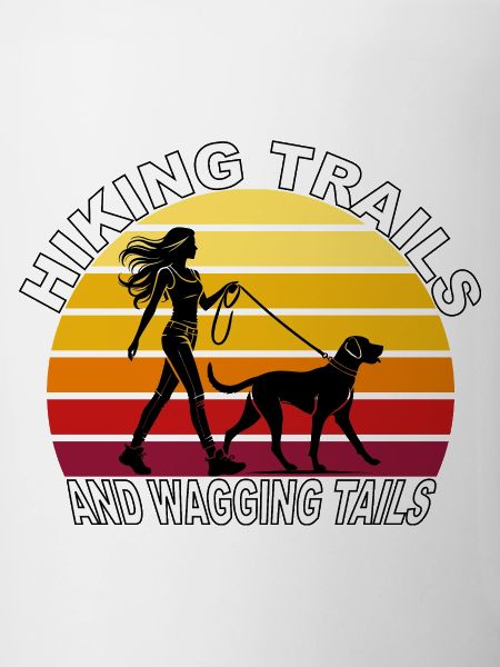 Hiking Trails and Wagging Tails Retro