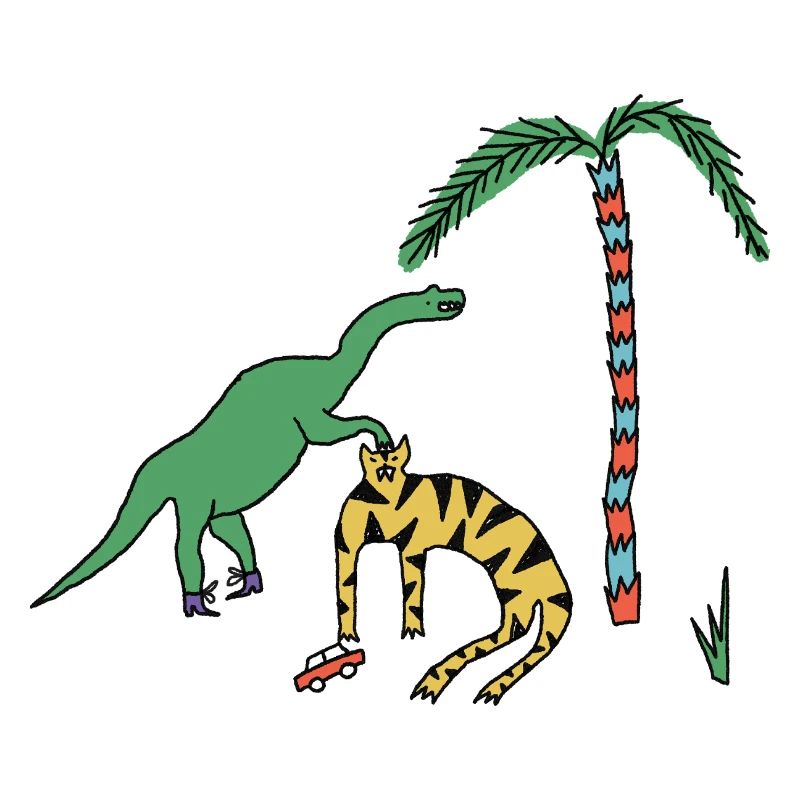 Tiger & Dino 