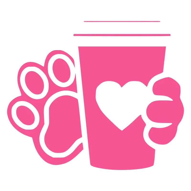 Design plat Paw Coffee Cup