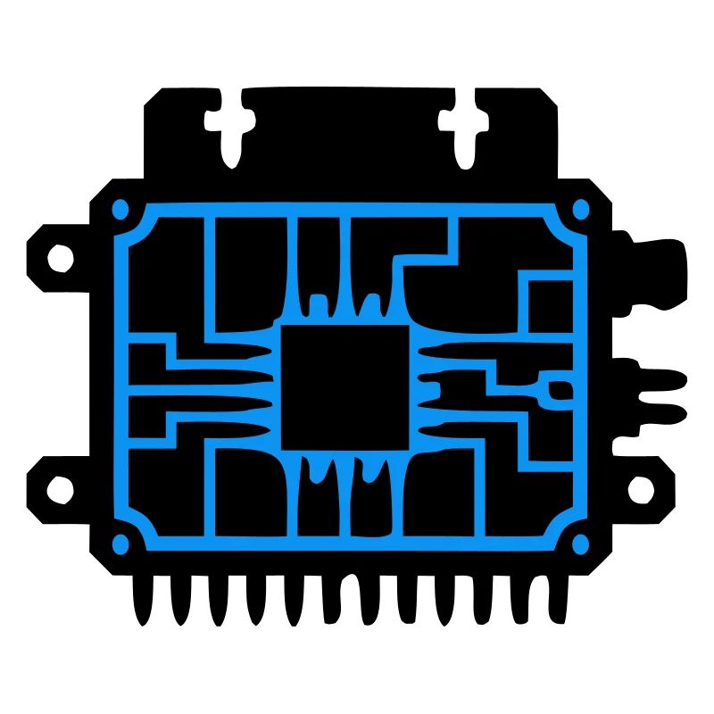 Mikrochip Platine IT Logo