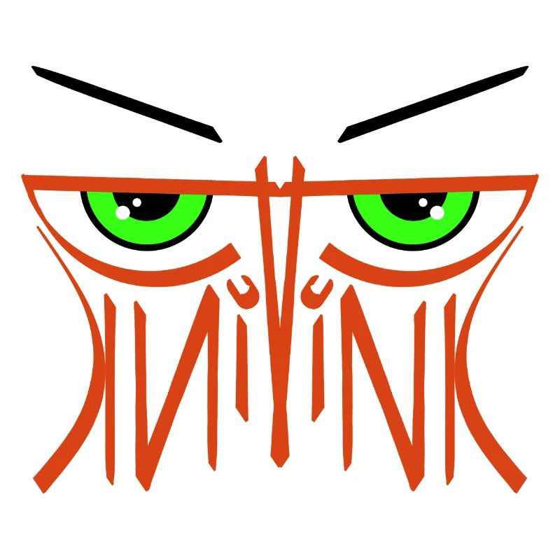 Ambigramme du Monstre Rose