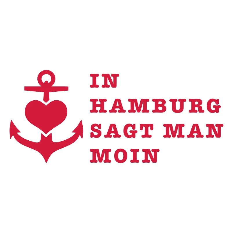A Hambourg, ils disent Moin / ancre 1c