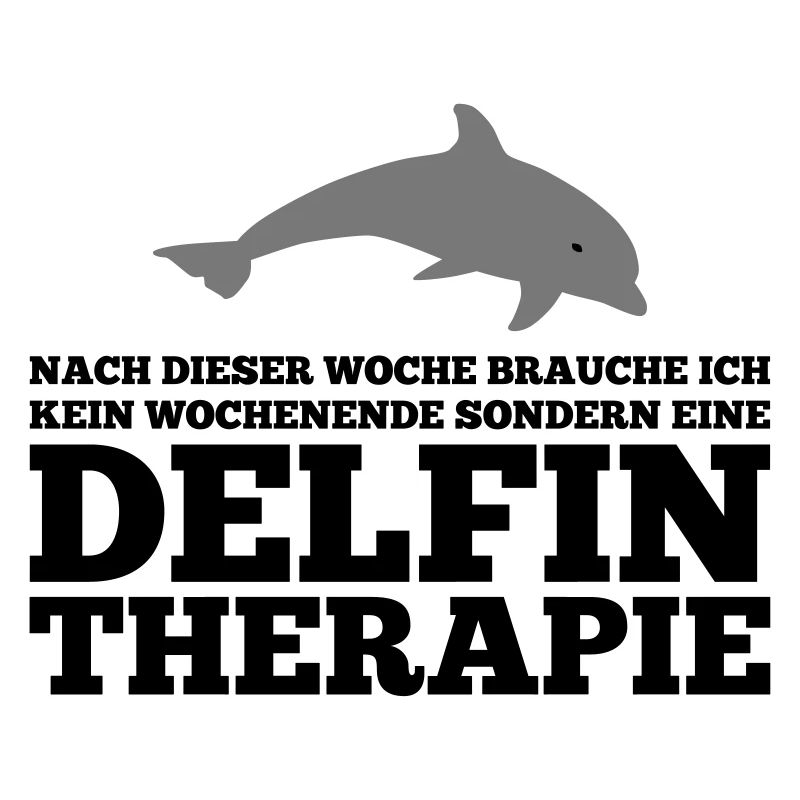 I need a dolphin therapy