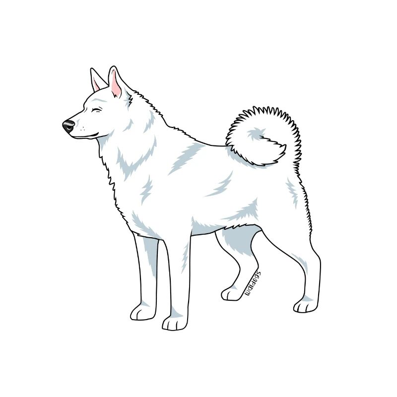 White Swedish Deer