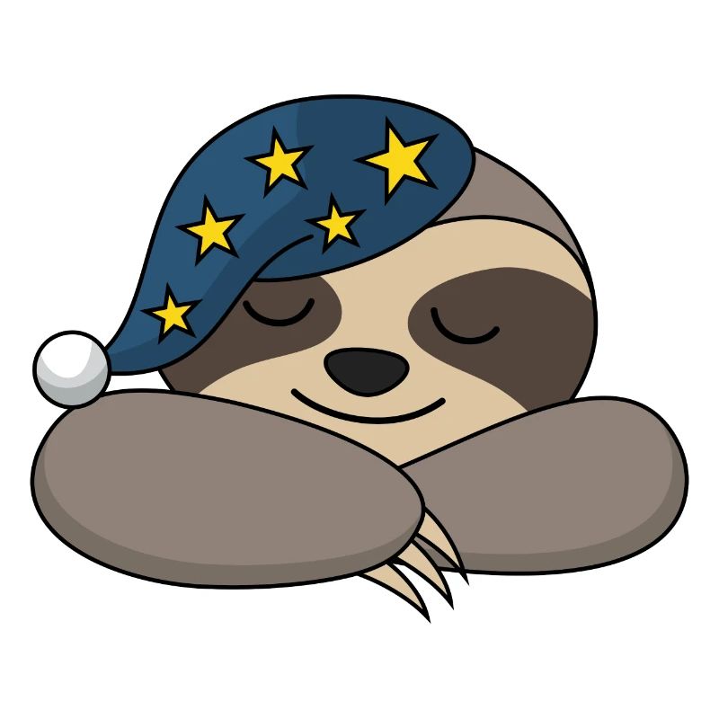 Sloth Sleepyhead Sleepy Sleeper Tired Sleeping