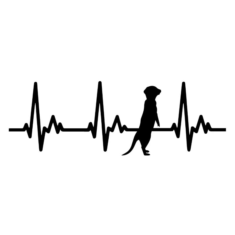 Erdmännchen Herzschlag EKG Herzfrequenz
