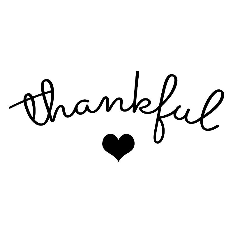 Thankful - Gratitude de coeur