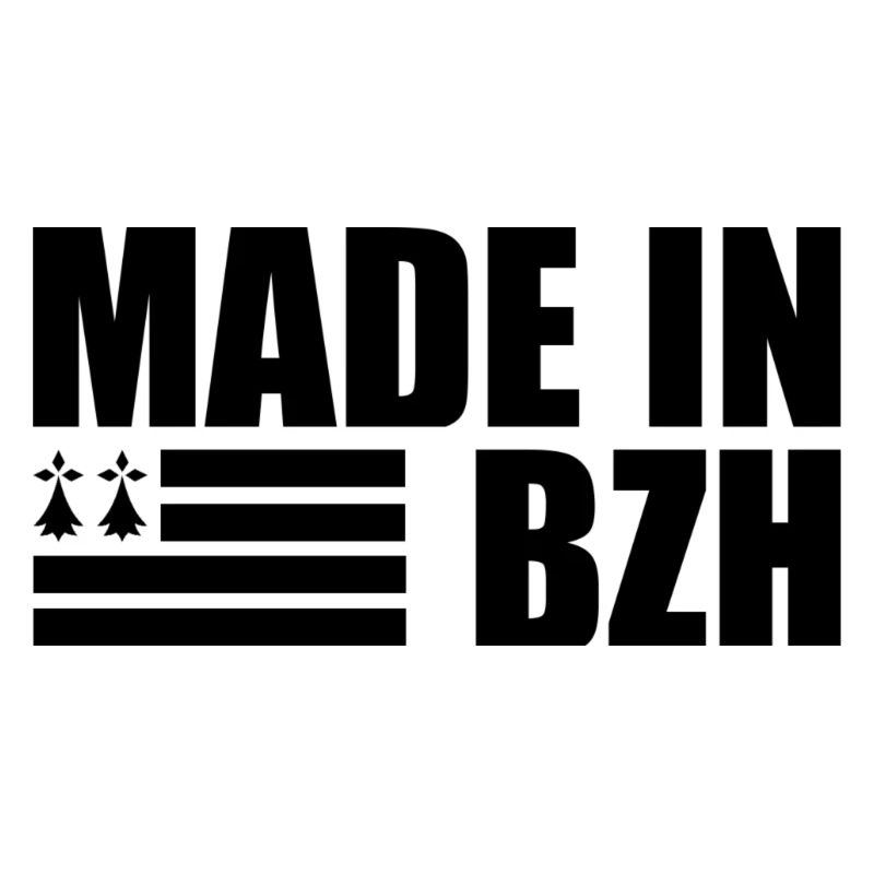 MADE IN BZH drapeau