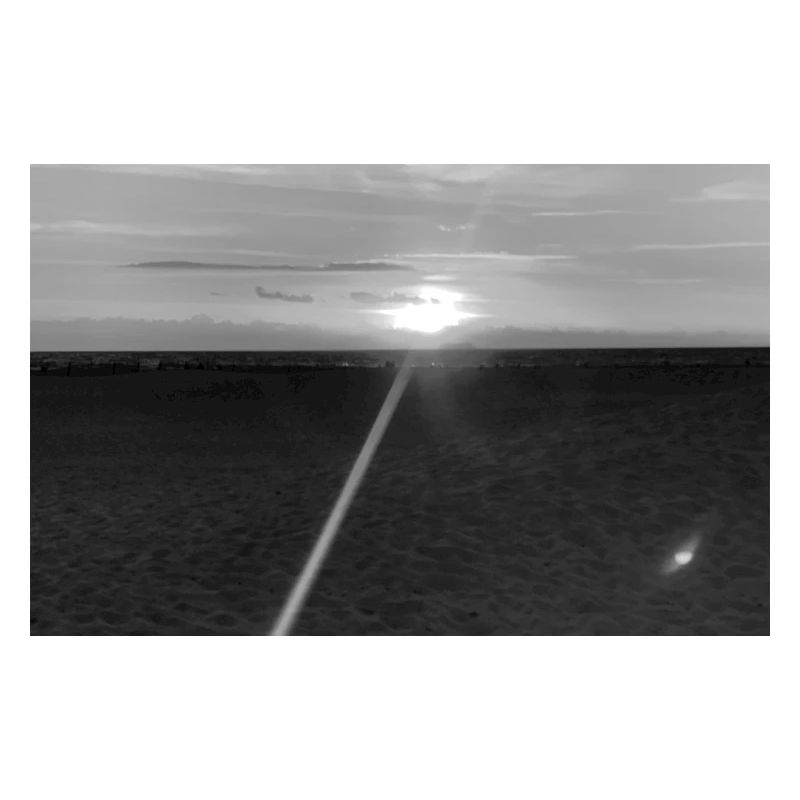 Plage Noir et Blanc