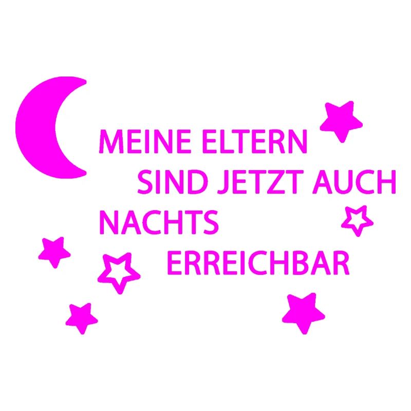 Eltern erreichbar pink