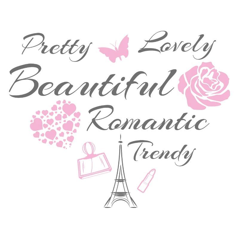 Beau design romantique