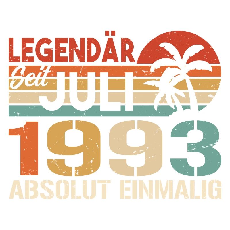 1993 Juli Geboren im Juli 1993