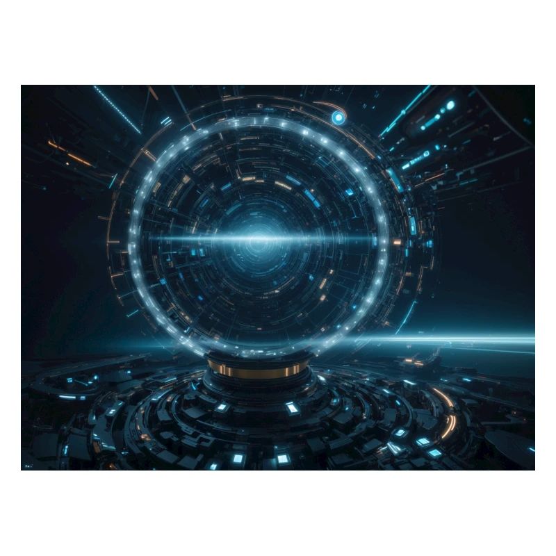 Synthese der Technologie-Zukunft