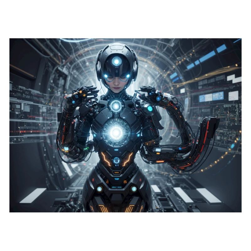 Synthese der Technologie-Zukunft