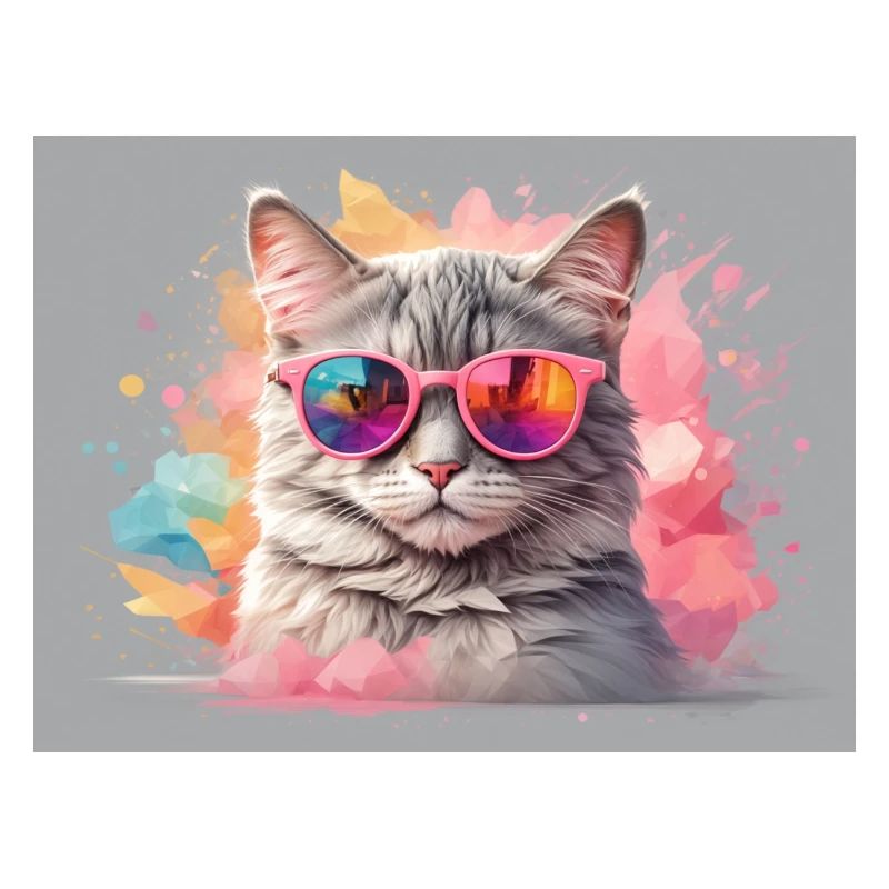 Bunte Katze