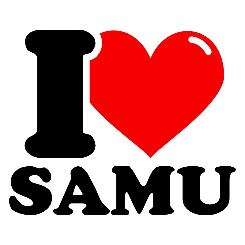 J’aime samu Prénom