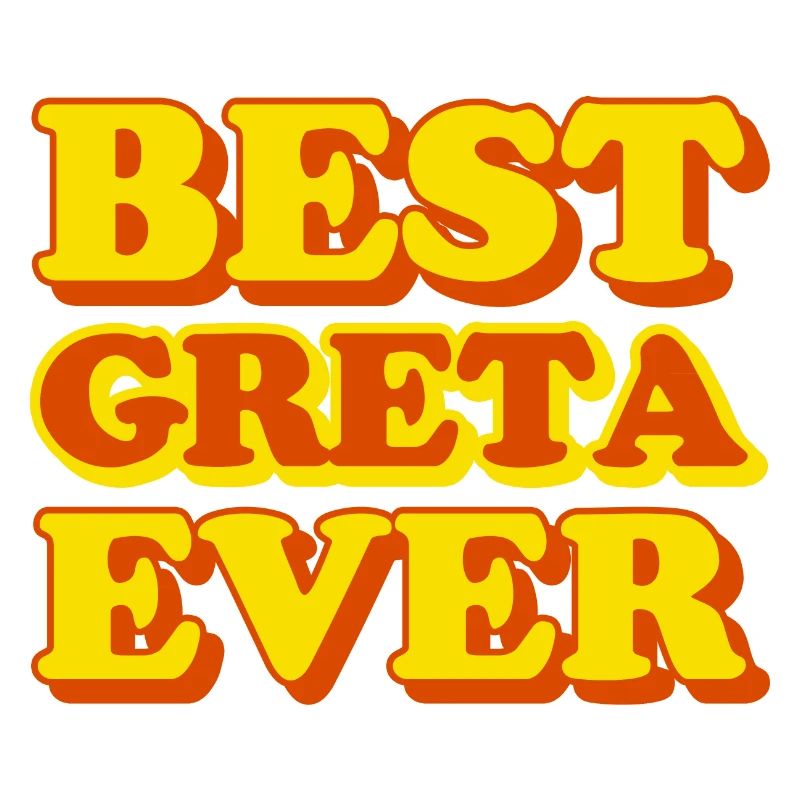Funny gift with first name Greta