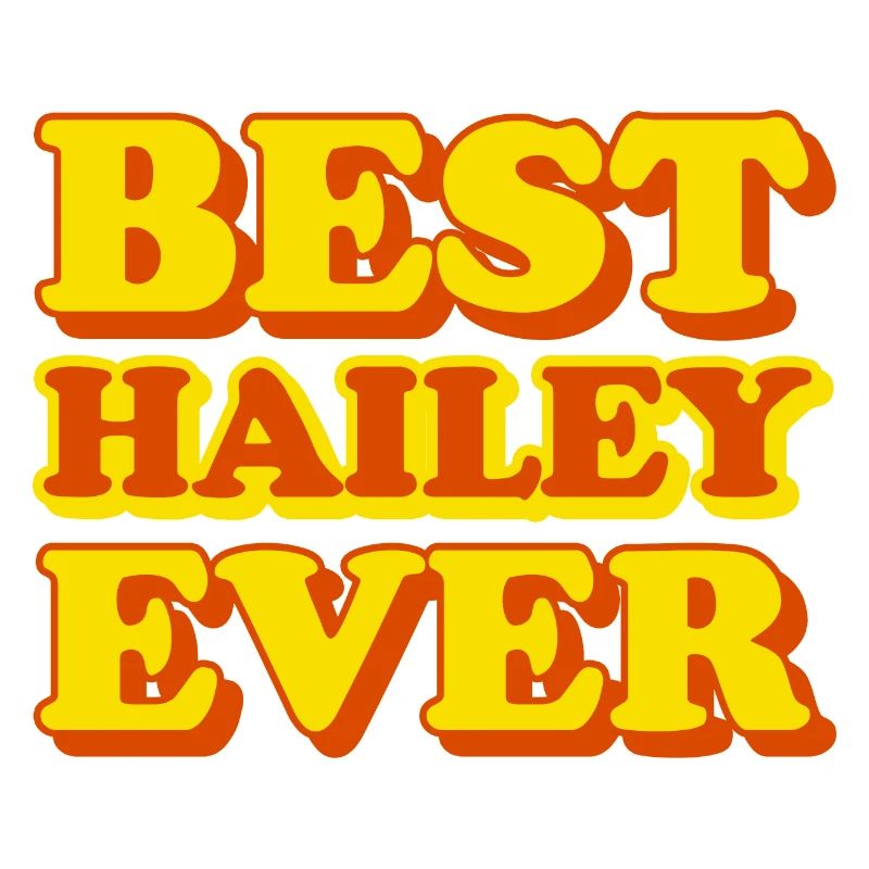 Funny gift with first name Hailey