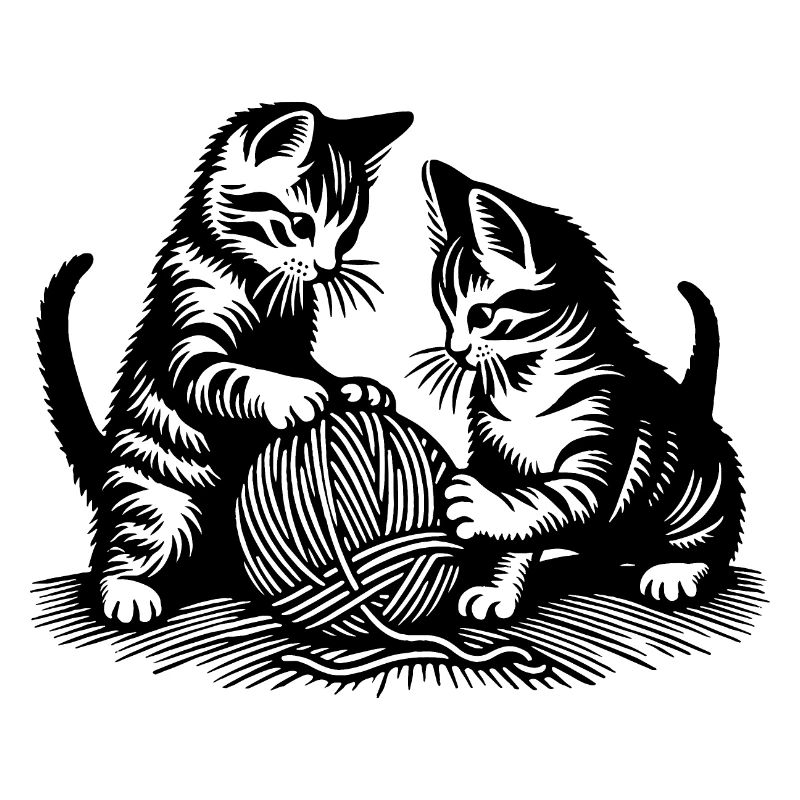 Playful kittens