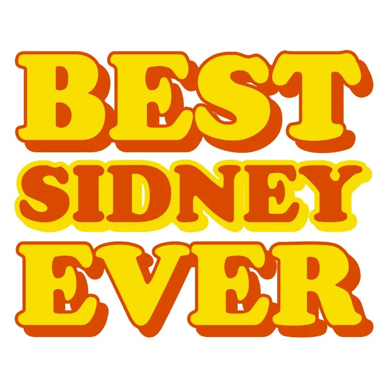 Funny gift with first name Sidney
