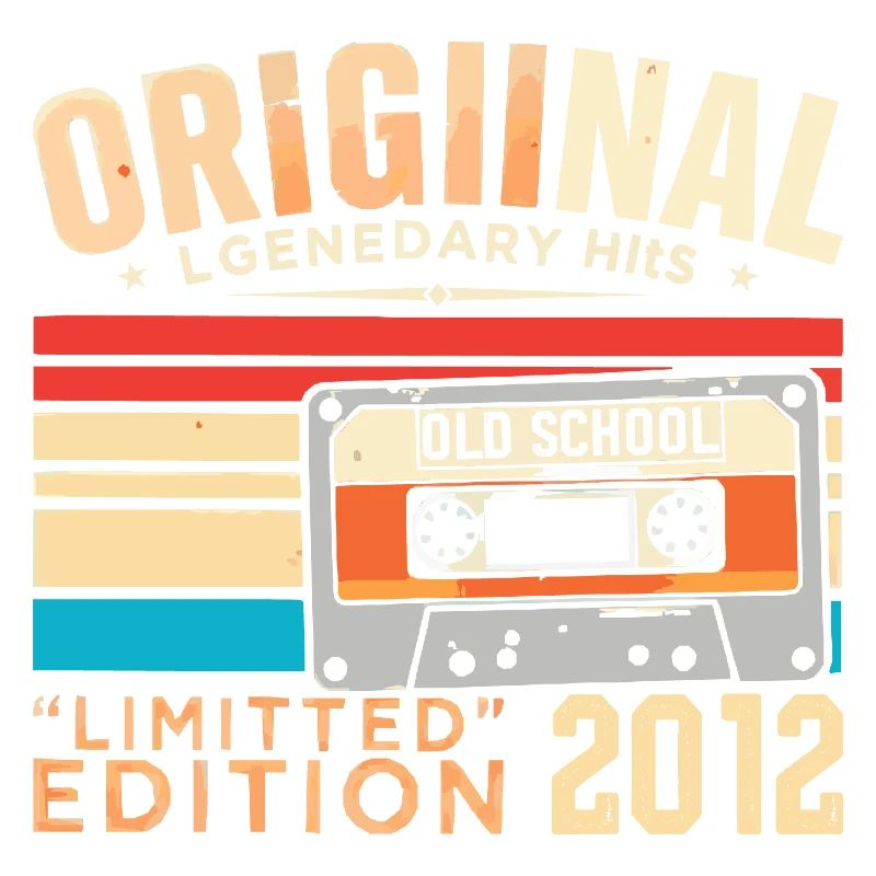 Original 2012, Legendary since 2012 Vintage 2012