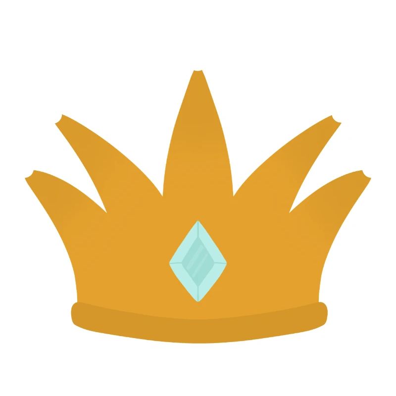 Couronne élégante avec accent de bijoux