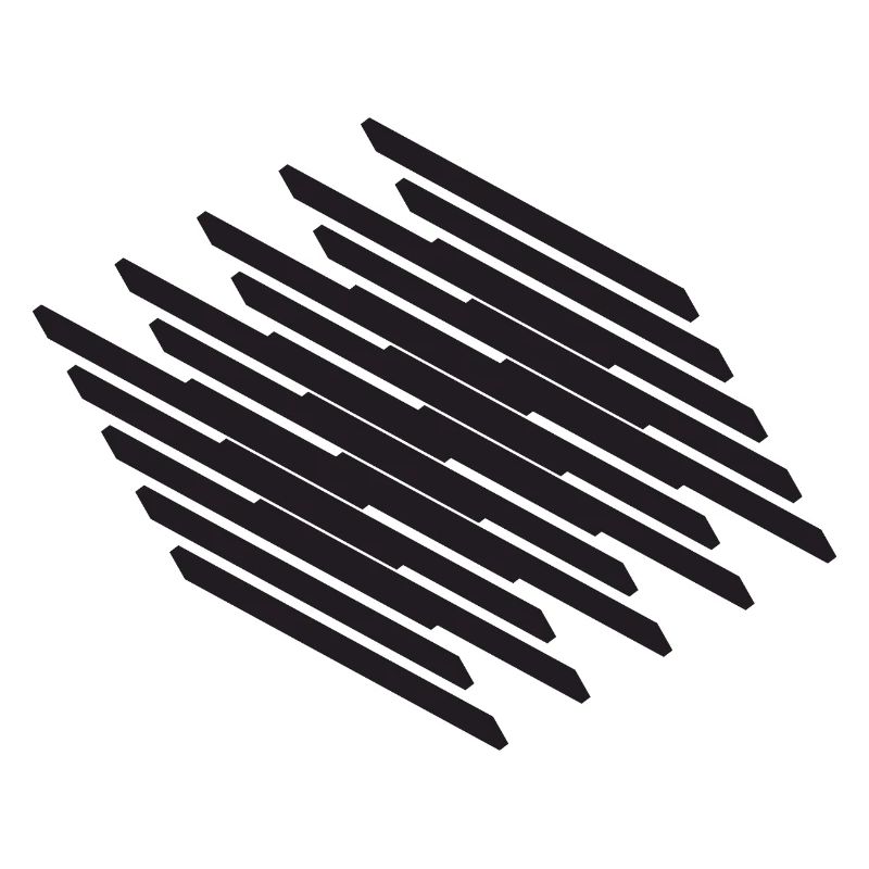 Diagonal Scribble Monochrome Pattern
