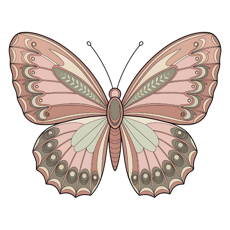 Papillon bohème