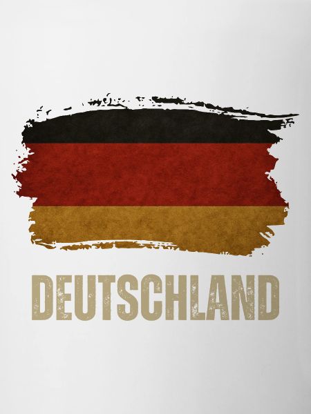 Grunge flag of Germany, proud German