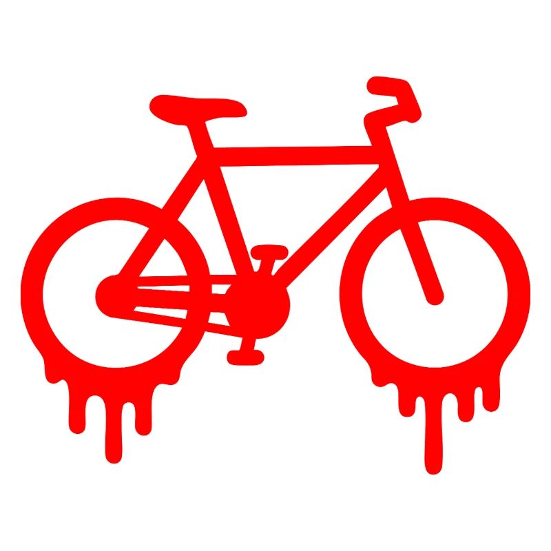 Graffiti de vélo dégoulinant