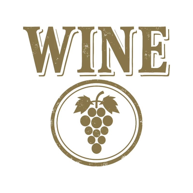 WINE Grape Emblem