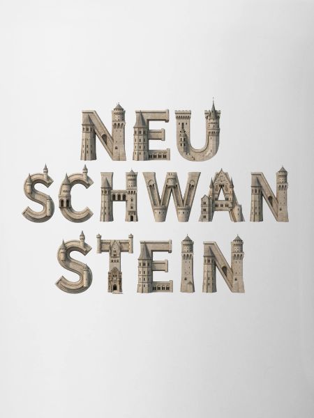 New Schwanstein Stone Letters